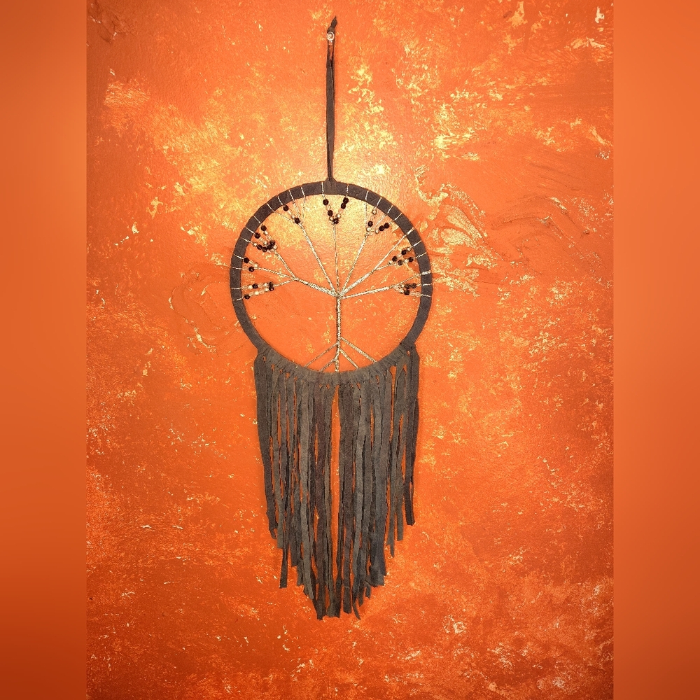 Elegant Blue Dreamcatcher Wall Decor
